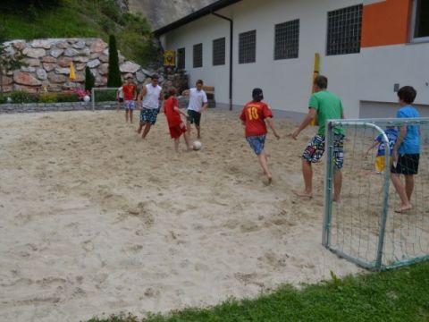 Action im Sand in der Jugendpension Müllauerhof