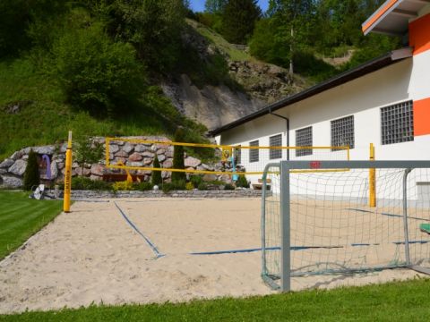 Beachsoccer in der Jugendpension Müllauerhof